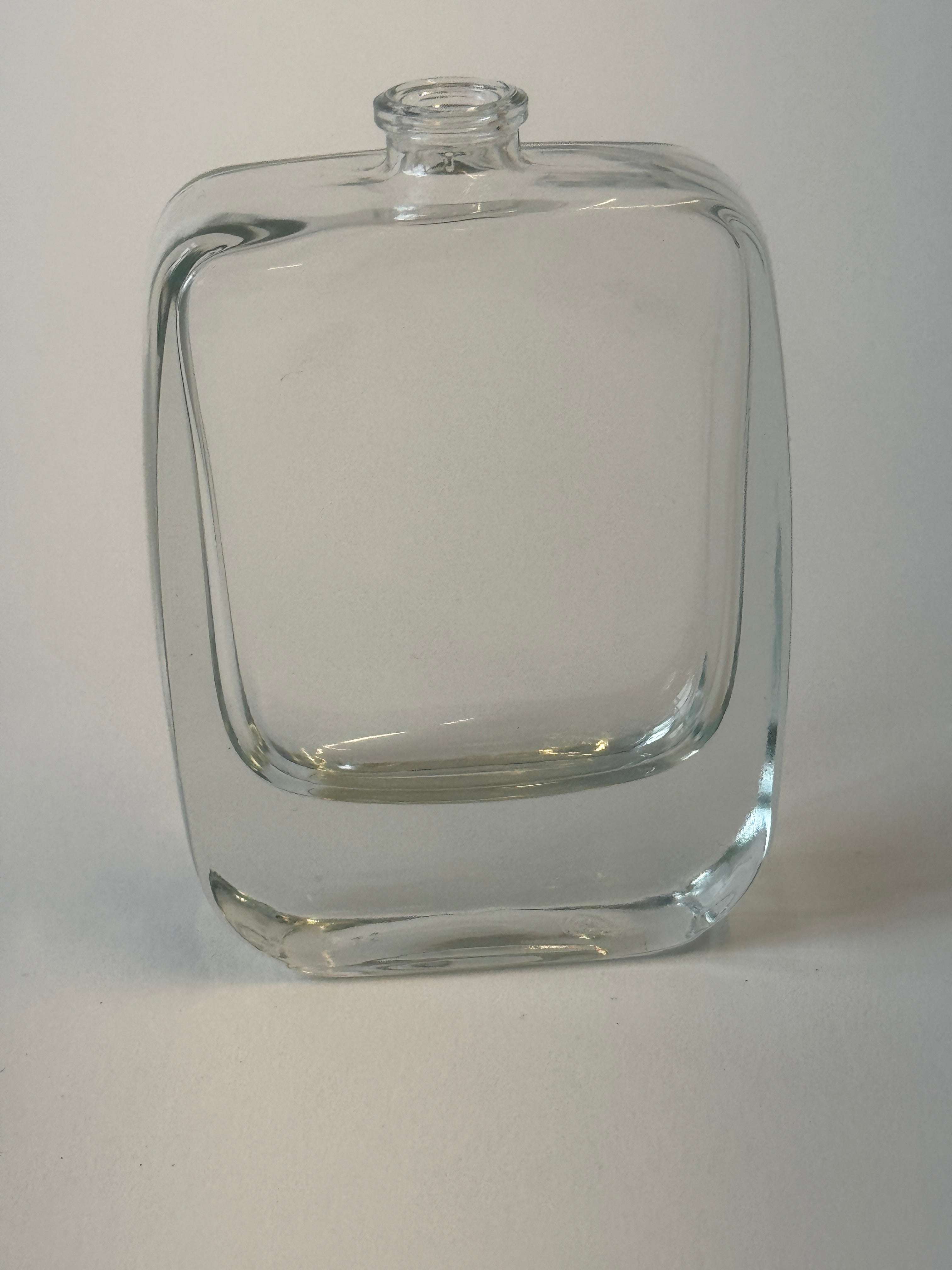 Parfumflakon leer 50ml Rock Solid - massiver Glasflakon FEA15