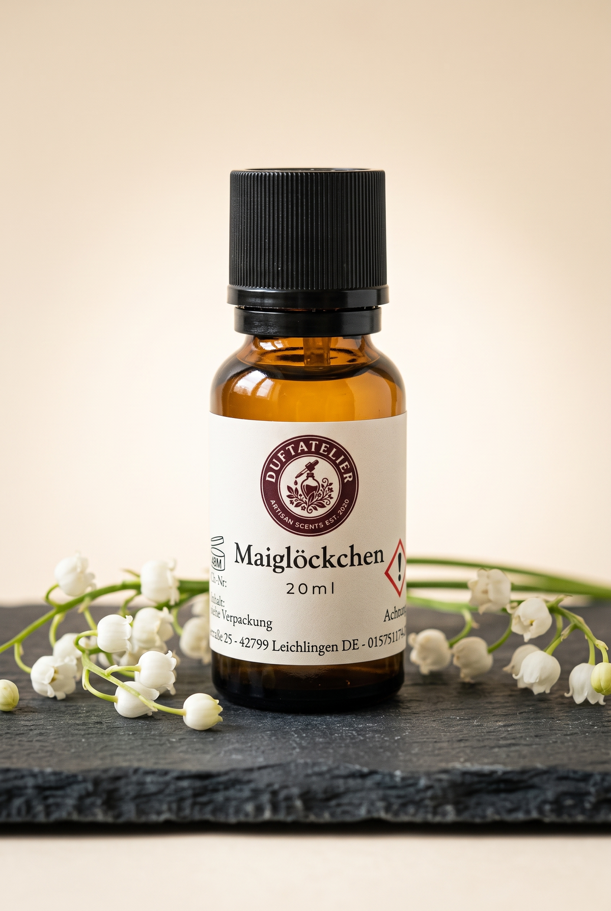 Duftatelier Maiglöckchen 20ml Braunglasflasche