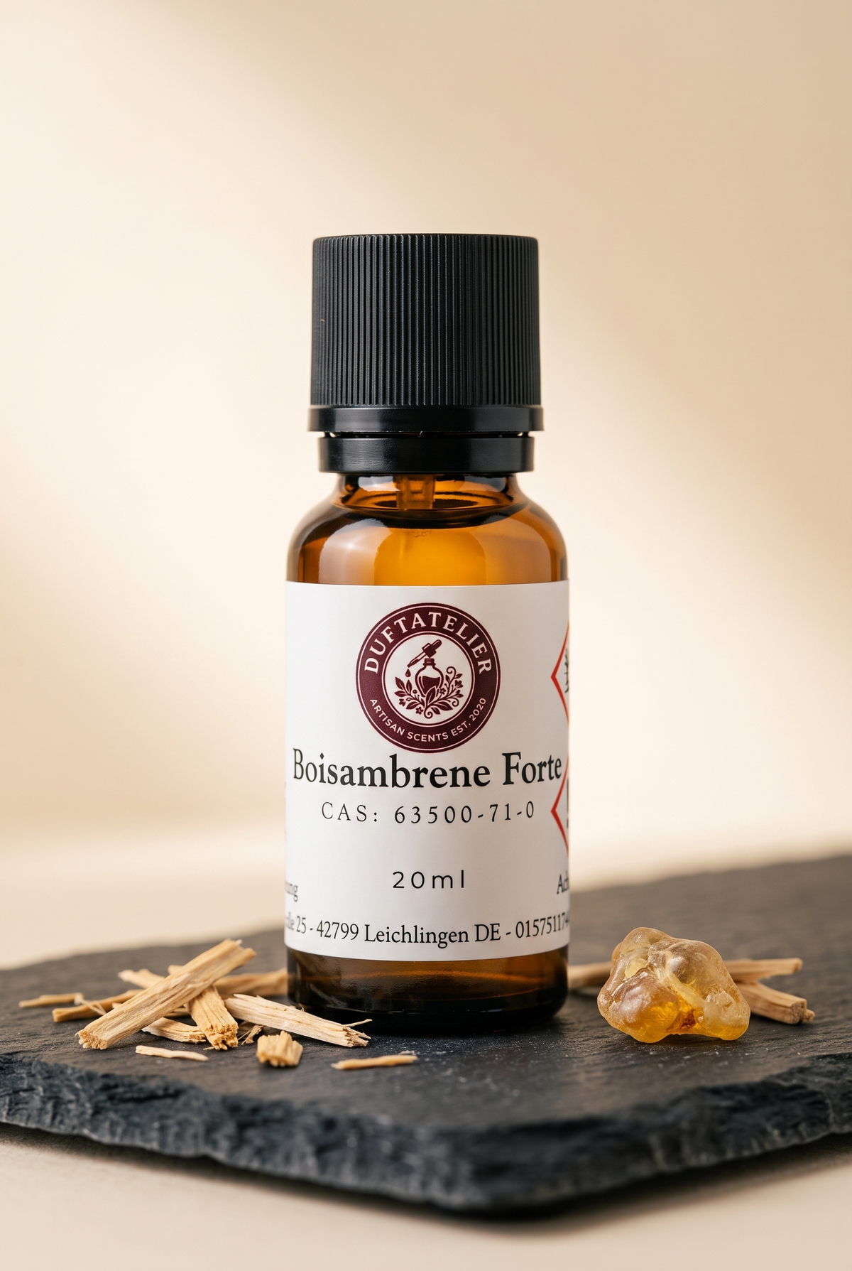 Boisambrene Forte – 20ml Braunglasflasche Duftatelier
