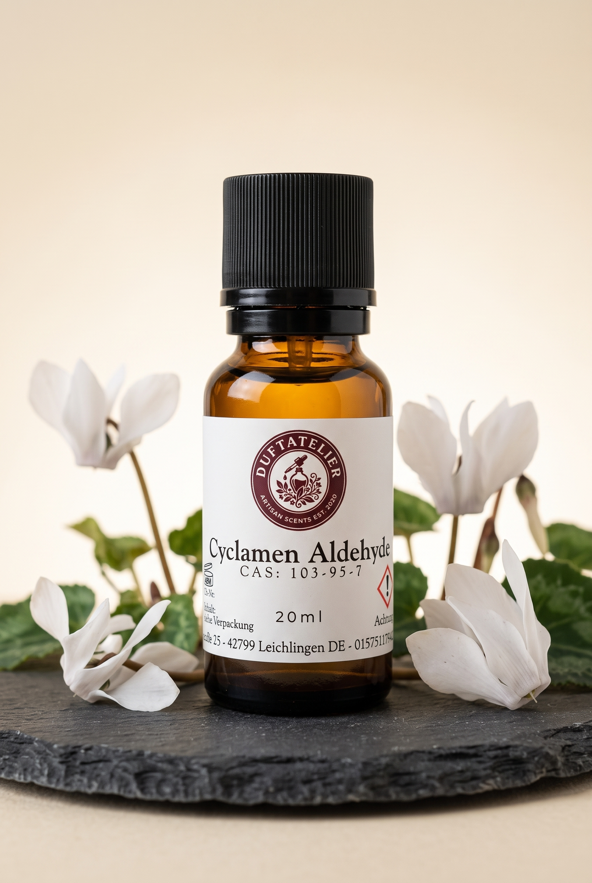 Cyclamen Aldehyde – 20ml Braunglasflasche Duftatelier
