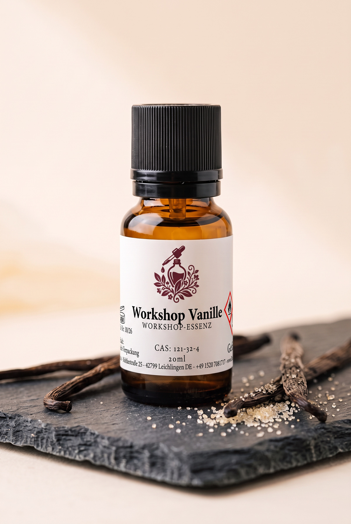 Workshop Vanille – 20 ml Flasche