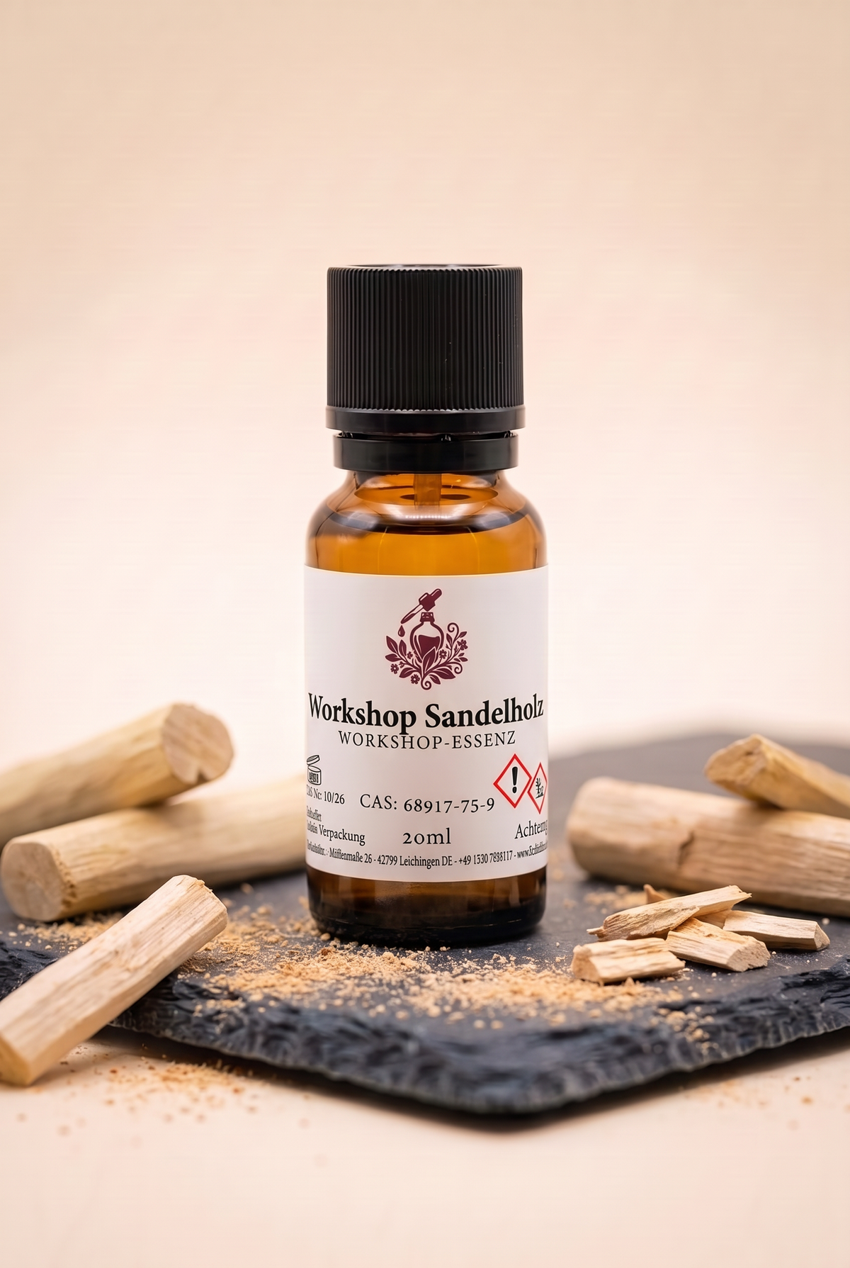 Workshop Sandelholz – 20 ml Flasche